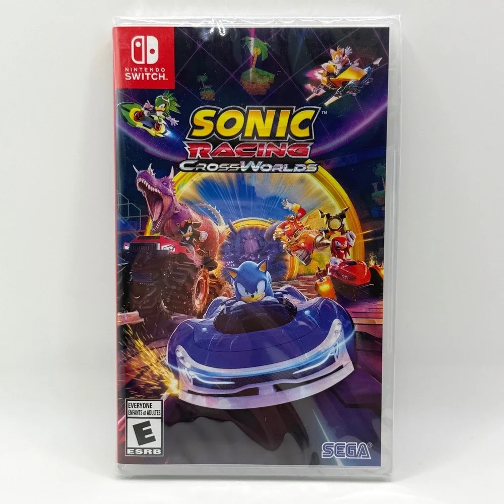 Sonic Racing Crossworlds Nintendo Switch Game SEGA Brand New Sealed